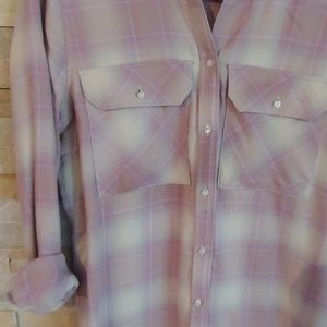 Express Tops - Express boyfriend flannel Express Tops - Express boyfriend flannel